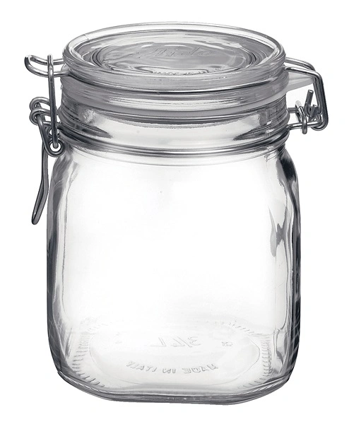 BORMIOLI ROCCO FIDO JAR W/ CLEAR LID 750ml