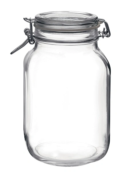 BORMIOLI ROCCO FIDO JAR W/ CLEAR LID 2 LTR