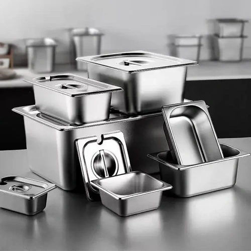 KK S/ST GASTRONORM PAN 1/1 SIZE 200mm