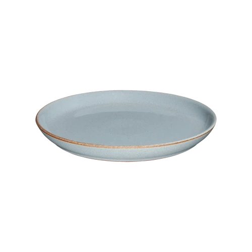 DENBY HERITAGE TERRACE POWDER BLUE COUPE PLATE 260mm