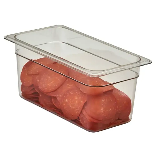 CAMBRO 1/3 x 150mm FOOD PAN 5.3 LTR CLEAR