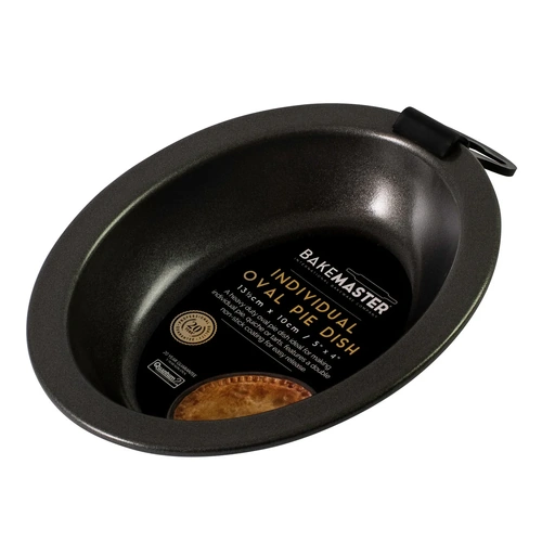Bakemaster Individual Oval Pie Dish 13.5x10x3cm