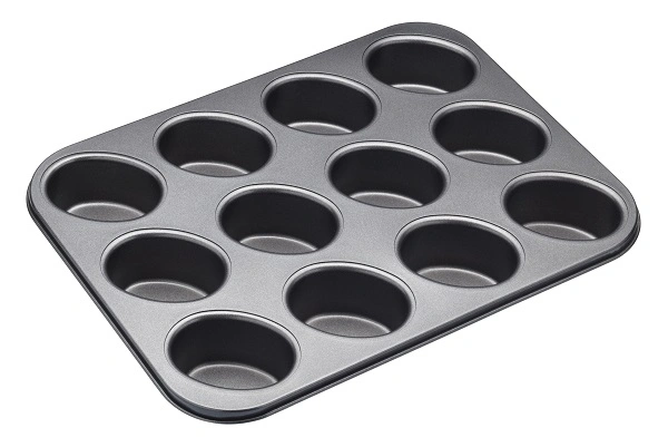 BAKEMASTER 12 CUP FRIAND PAN NON-STICK