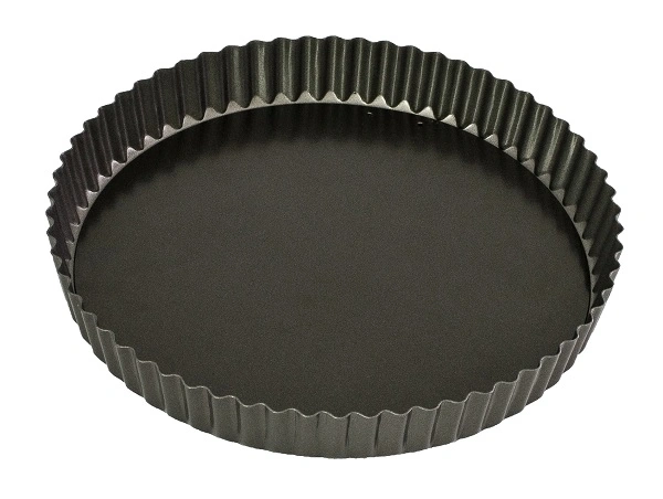 BAKEMASTER 25cm LOOSE BASE ROUND FLAN / QUICHE PAN