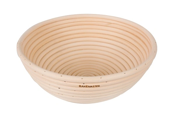 BAKEMASTER ROUND PROVING BASKET 22 x 8.5cm