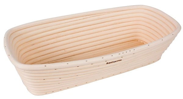 BAKEMASTER RECTANGLE BREAD PROVING BASKET 30 x 15 x 8cm