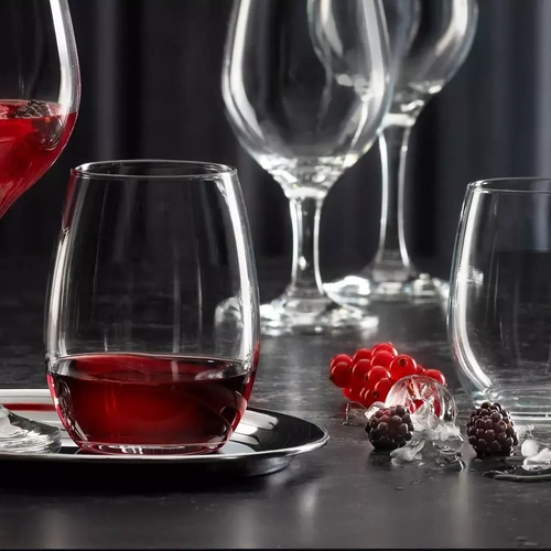 PASABAHCE AMBER STEMLESS GLASS 350ml