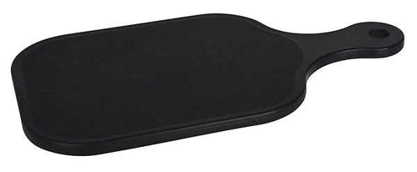 CHEF INOX CUTTING BOARD PE PADDLE BLACK