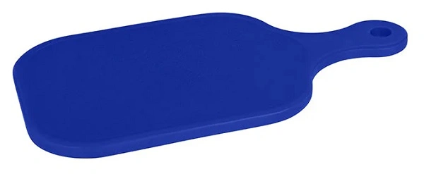 CHEF INOX CUTTING BOARD PE PADDLE BLUE