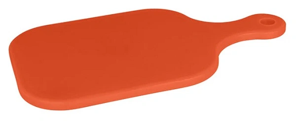 CHEF INOX CUTTING BOARD PE PADDLE CITRUS