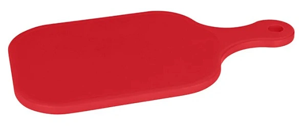 CHEF INOX CUTTING BOARD PE PADDLE RED