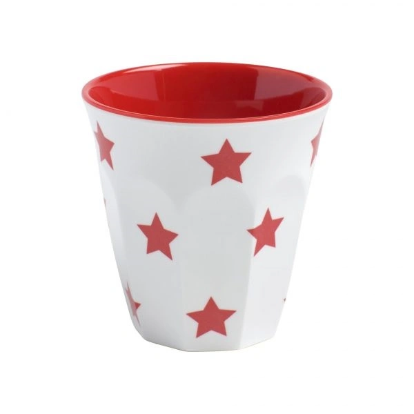 JAB RED STARS ON WHITE TUMBLER 300ml