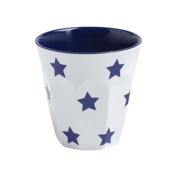 JAB NAVY STARS ON WHITE TUMBLER 300ml