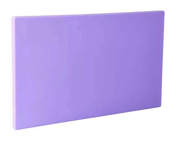PE CUTTING BOARD 250x400X13mm PURPLE