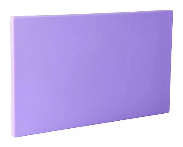 PE CUTTING BOARD 300x450x13mm PURPLE