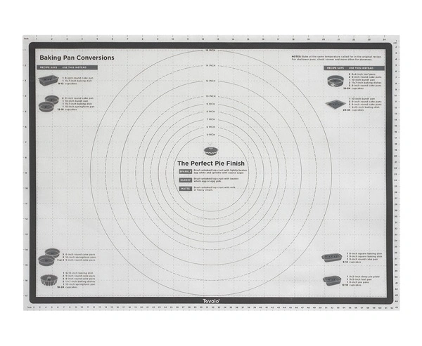 TOVOLO TRUEBAKE" SILICONE PASTRY MAT 63.5cm x 45.5cm "