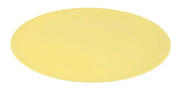 JAB MELAMINE SORBET LEMON ROUND COUPE PLATE 203mmØ