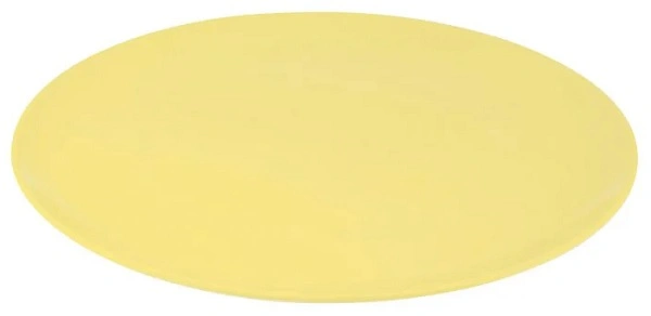 JAB MELAMINE SORBET LEMON ROUND COUPE PLATE 254mmØ