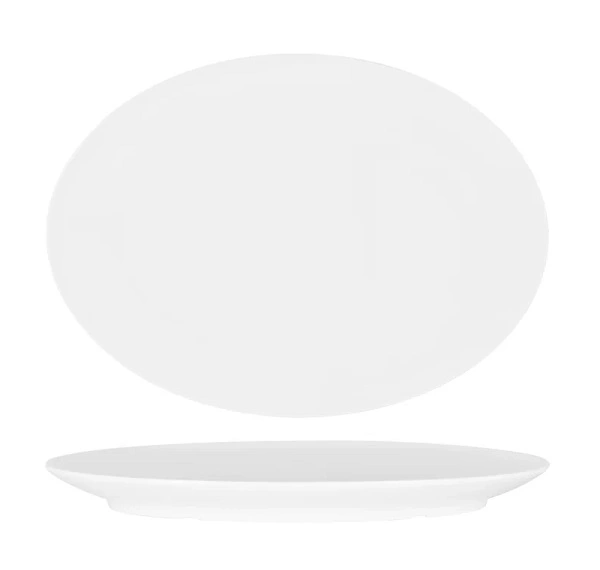 SUPERWARE MELAMINE OVAL COUPE PLATER WHITE 270mmW 