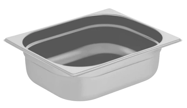 CHEF INOX ANTI JAM STEAM PAN 1/2 SIZE 100mm