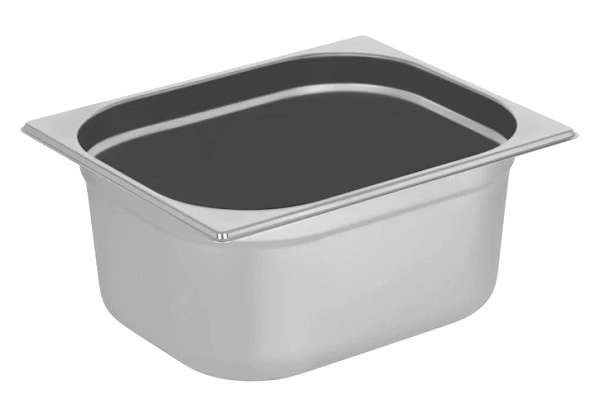 CHEF INOX ANTI JAM STEAM PAN 1/2 SIZE 150mm