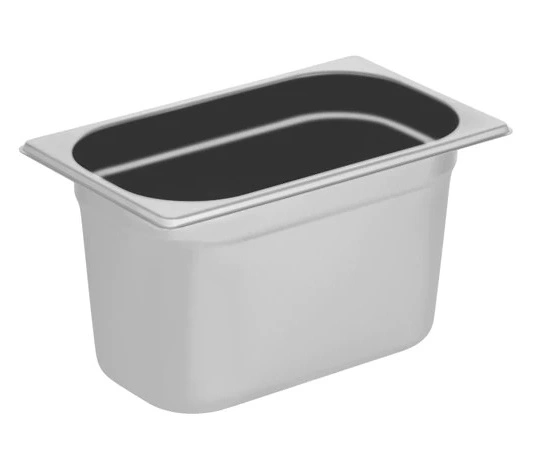 CHEF INOX ANTI JAM STEAM PAN 1/4 SIZE 150mm