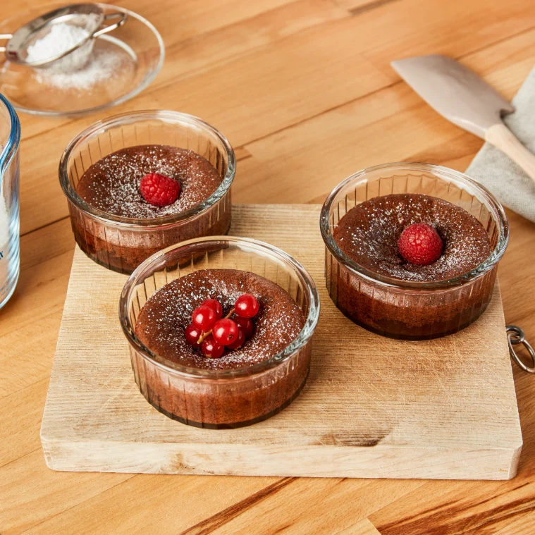 Duralex Ovenchef Round Ribbed Ramekin 85mm 130ml