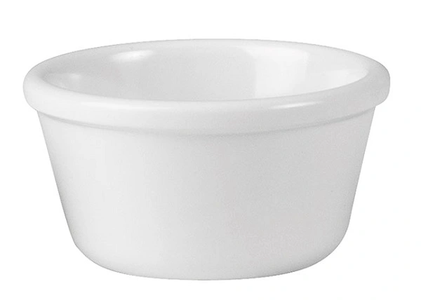 RYNER MELAMINE RAMEKIN 45ml / 63 x 40mmH WHITE