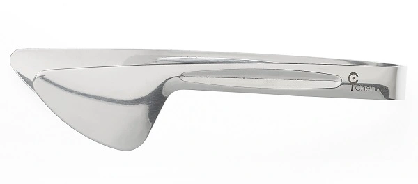 CHEF INOX PASTRY TONG S/ST HEAVY ONE PIECE 205mm