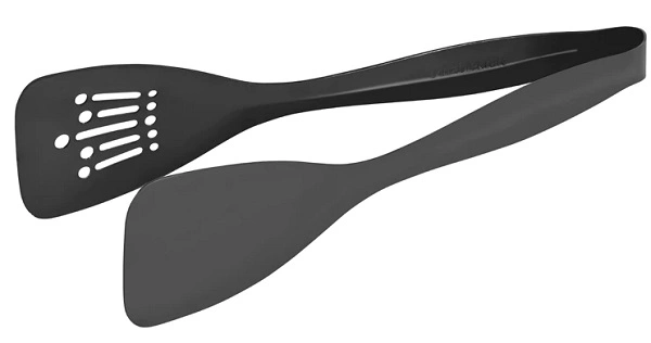 TABLEKRAFT ALL PURPOSE TONG ONE PIECE GUN METAL