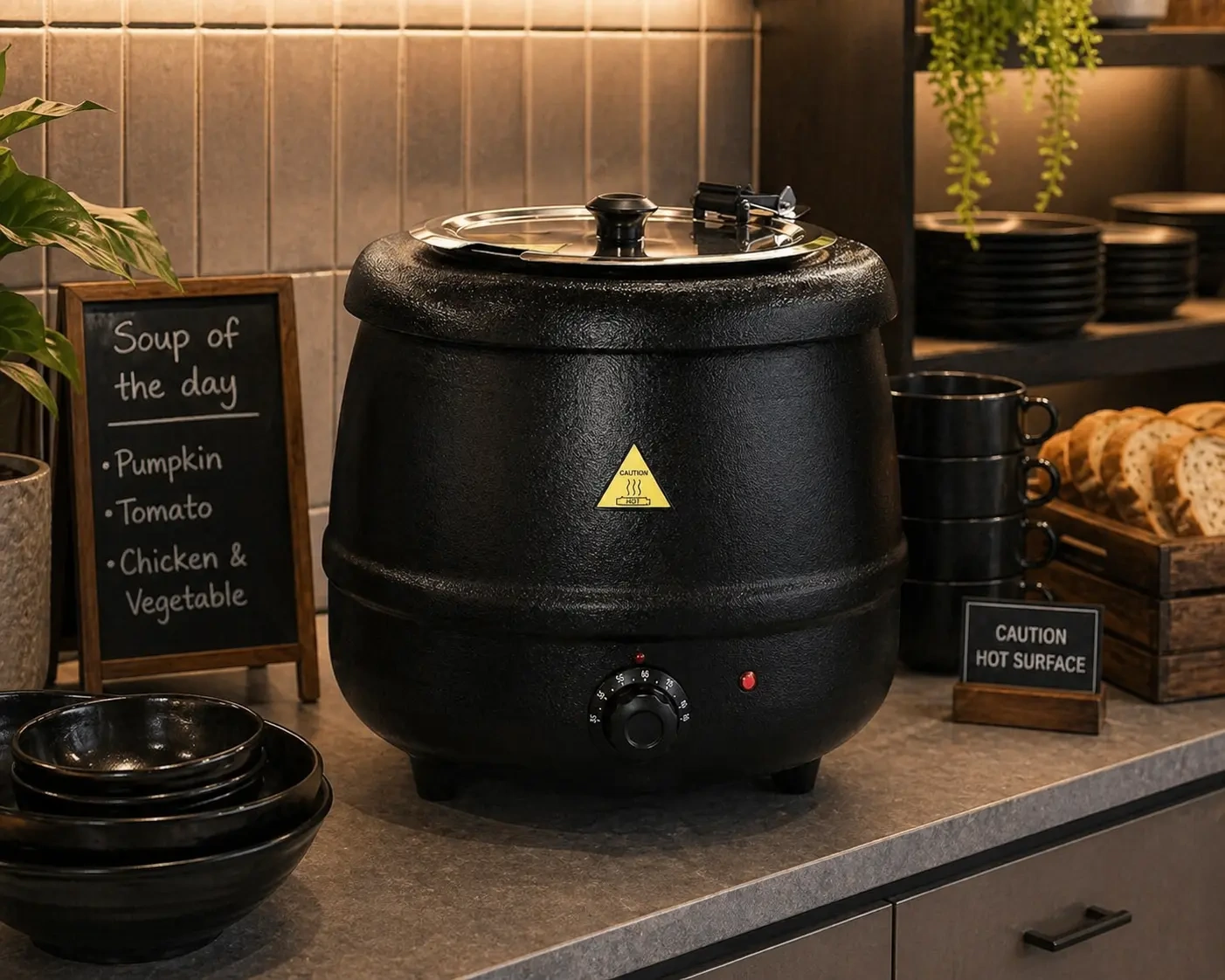 Force Electric Soup Warmer 10L