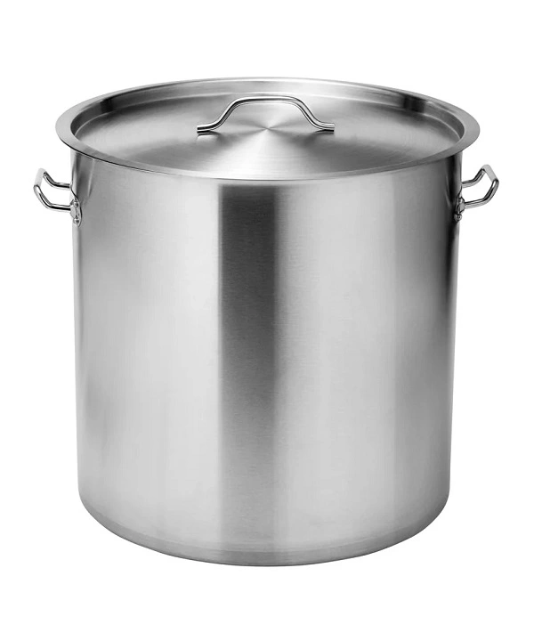 FORCE STOCKPOT S/ST W/ LID 98.0 LTR 500mmØ x 500mmH 