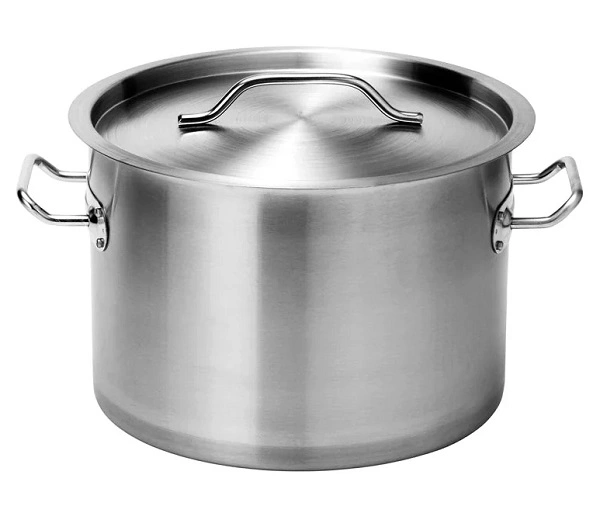 FORCE CASSEROLE S/ST W/ LID 23.0 LTR 350mmØ x 240mmH 