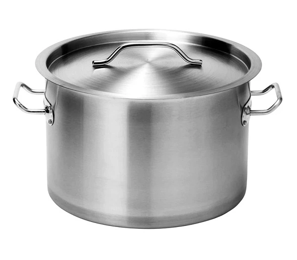 FORCE CASSEROLE S/ST W/ LID 32.0 LTR 400mmØ x 260mmH 
