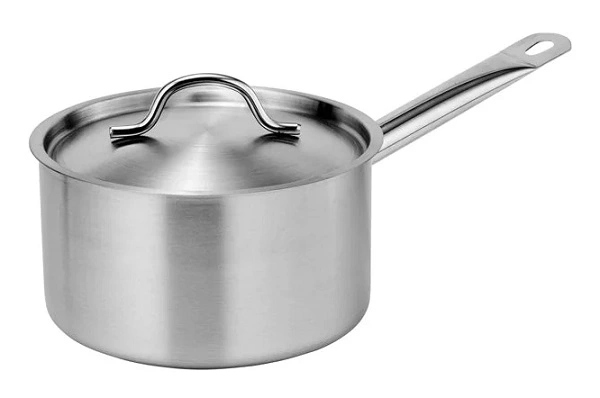 FORCE SAUCEPAN S/ST W/ LID 4.0 LTR 200mmØ x 120mmH 