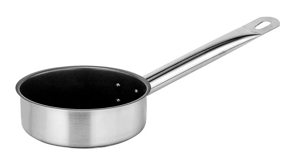 FORCE NON-STICK SAUTE PAN S/ST W/ LID 0.8 LTR 140mmØ x 55mmH 