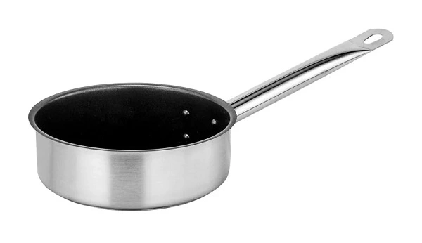 FORCE NON-STICK SAUTE PAN S/ST W/ LID 1.6 LTR 180mmØ x 65mmH 