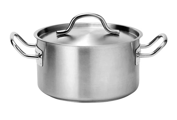 FORCE SAUCEPOT S/ST W/ LID 3.0 LTR 180mmØ x 100mmH 