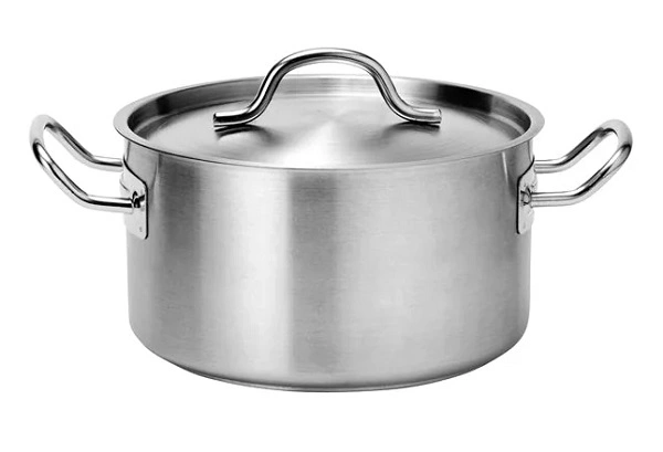FORCE SAUCEPOT S/ST W/ LID 4.0 LTR 200mmØ x 120mmH 