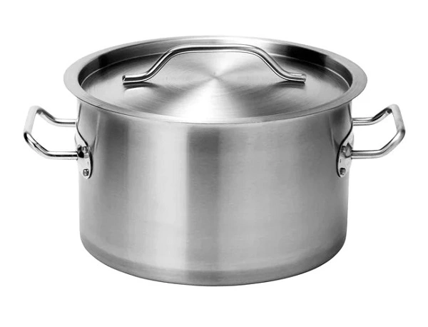 FORCE SAUCEPOT S/ST W/ LID 8.0 LTR 260mmØ x 150mmH 