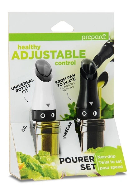PREPARA OIL AND VINEGAR POURER SET 2 PACK