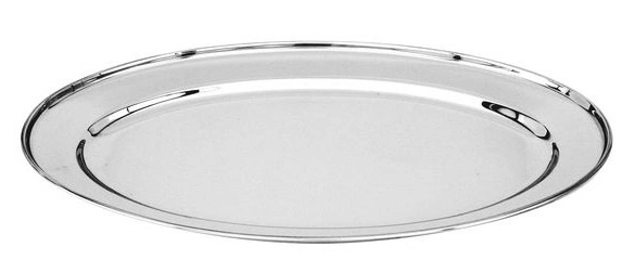 HEAVY DUTY S/ST OVAL PLATTER 250mm / 10