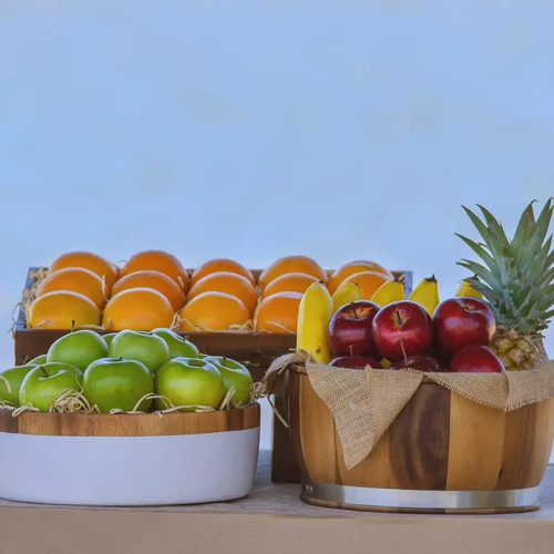 MODA BROOKLYN ACACIA WOOD CRATE / SERVING TRAY