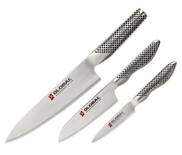 GLOBAL 35TH ANNIVERSARY 3 PIECE KNIFE SET