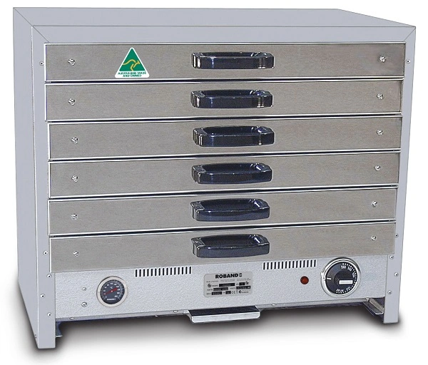 ROBAND PIE WARMER 6 DRAWER, 80 PIE CAPACITY