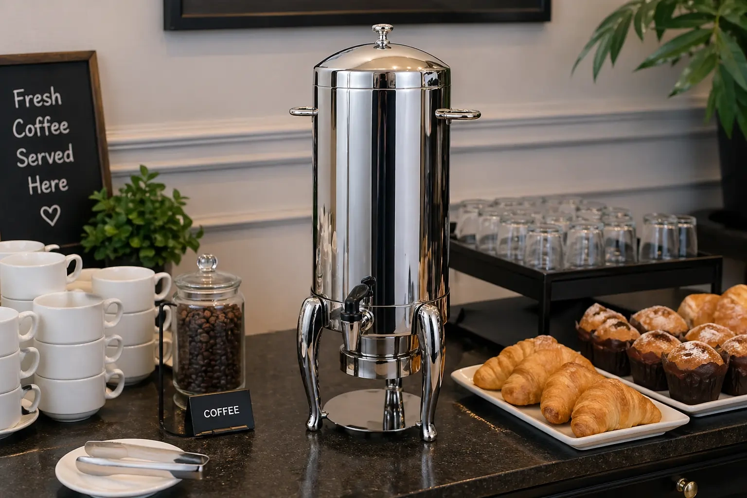 ATHENA IMPERIAL COFFEE URN S/ST 11LTR