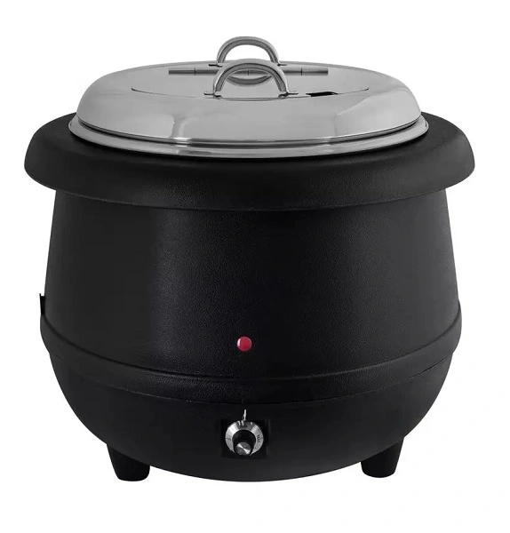 SUNNEX SOUP KETTLE 10 LTR  BLACK BODY