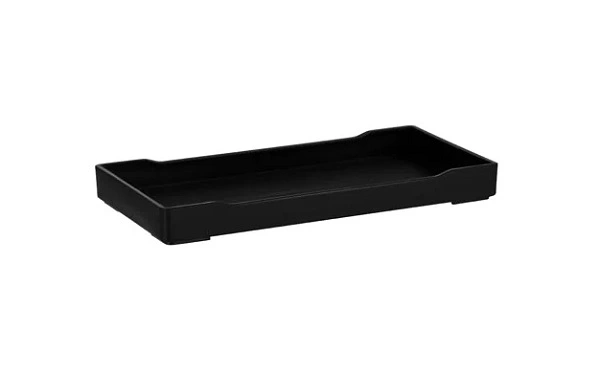 NOBLE & PRICE AMENITY TRAY BLACK, 205 x 105 x 20mm