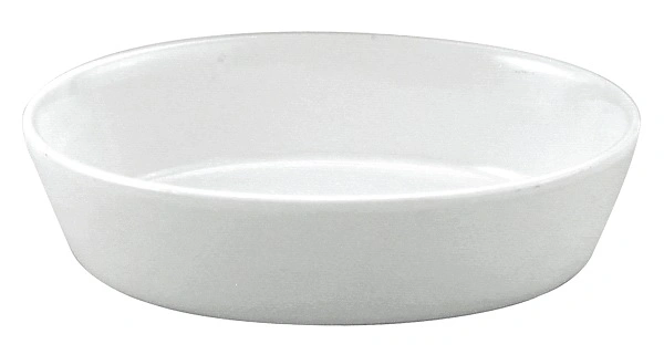 VITROCERAM OVAL BAKER 170x125x55mmH / 570ml WHITE