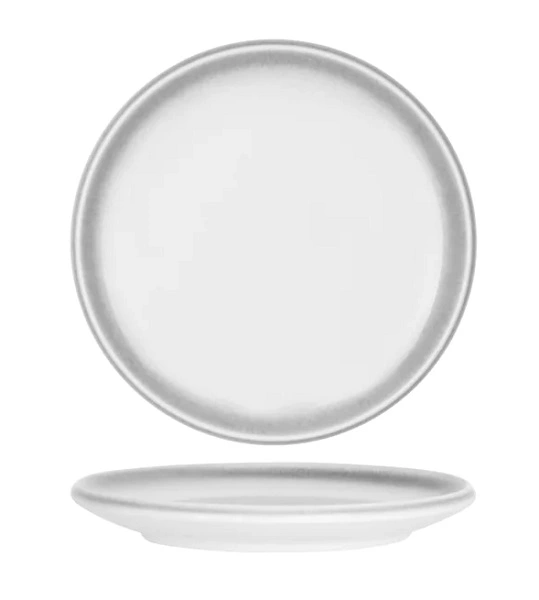 TABLEKRAFT BISTRO ORGANIC COUPE PLATE 200mm FROSTED